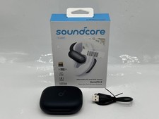 Anker Soundcore AeroFit 2 True Wireless Bluetooth Open-Ear Earbuds - Black