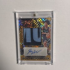 2024-25 Panini Select - Prime Selections Signatures Jaylen Wells Gold Prizm /10 