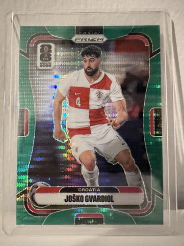 1/5 Panini Prizm 26 FIFA World Cup Josko Gvardiol Croatia 1/5 preferred green