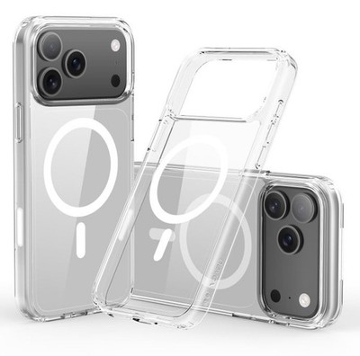 Nevox StyleShell SHOCKFlex - iPhone 17 Pro Max kompatibel zu MagSafe transparent