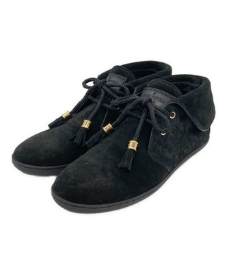 LOUIS VUITTON                    Suede short boots black