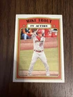 2021 Topps Heritage - In Action Mike Trout #170 Baseball Card