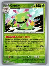 Cradily 6/142 Rare Stellar Crown Pokemon Reverse Holo Near Mint