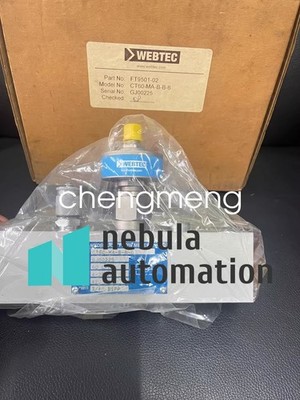 1PCS CT60-MA-B-B-6 Webtec flow meter new via FedEx or DHL