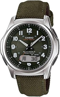 Casio Armbanduhr Wave Ceptor Radio Solar WVA-M630B-3AJF Herren Grün Neu