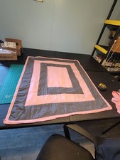 Handmade Baby Quilt 36"x44"