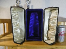 Antique Whytock & sons Dundee SILVER VASE - BEAKER Box EMPTY  #U9