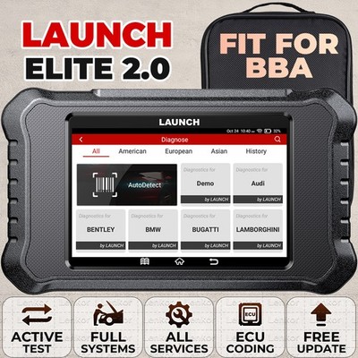 2026 LAUNCH Creader Elite BBA OBD2 Diagnosegerät Profi Scanner Für Benz BMW AUDI