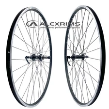700c Alex DC19 Black QR Freewheel Type 135mm Doublewall Wheelset