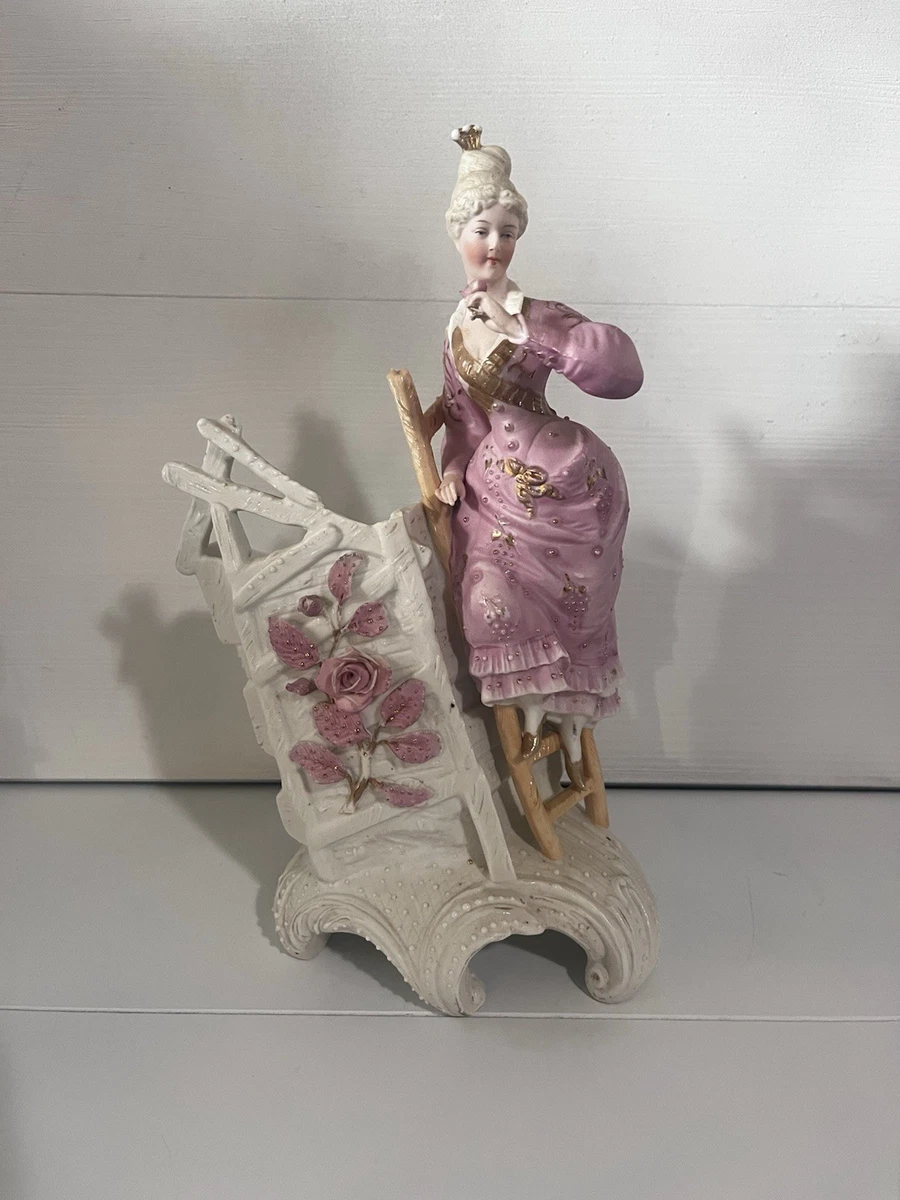 Victorian Woman Figurine In Occupied Japan Collectibles for sale