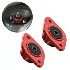 Aluminum Rear Shock Mounts 10mm 33521128819 33521125554 Replacement For BMW -Red