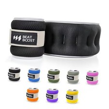 Ankle Wrist Weights for Women Men A Pair of 1 2 3 4 2 lb Pair 1 lb Each Black