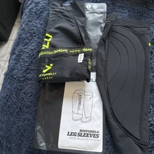 Storelli Next Gen Soccer Protection Black Bodyshield Leg Sleeve Sz L