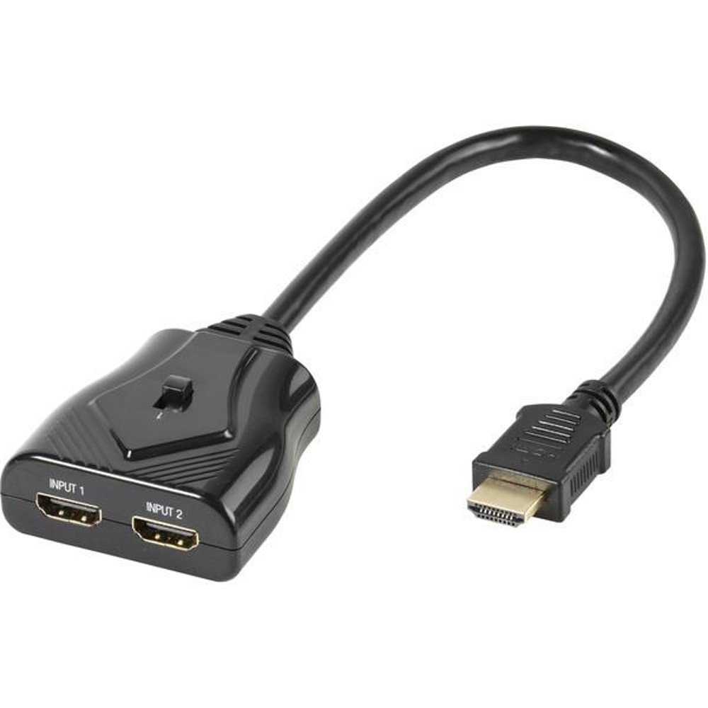 VIVANCO HDMI - Umschalter 2 -- 1 manuell 47157 19972181 3390₽