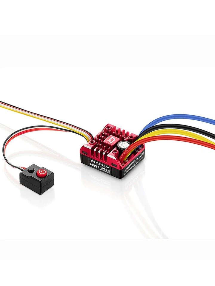 HobbyWing QuicRun 1080 80A Gebürsteter ESC für RC Crawler TRX4 SCX10 90046 - Bild 2 von 4