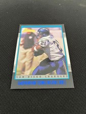 LADAINIAN TOMLINSON ROOKIE 2001 BOWMAN SAN DIEGO CHARGERS NRMT FOOTBALL CARD