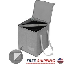 Sturdy Hanger Storage Organizer Dustproof Portable Easy Assembly Multi-Use Box