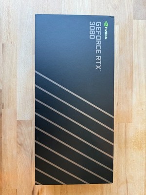 NVIDIA GeForce RTX 3080 Founders Edition 10GB GPU FE Complete in Original Box