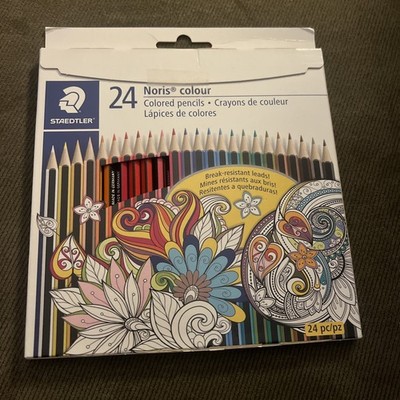 Staedtler Noris Colour Colored Pencils Artist Drawing Pencils Set of 24 Assorted