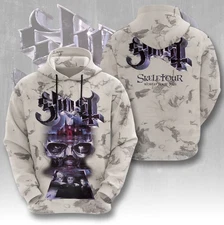 Tour 2025 Ghost Band 3D Hoodie Best For Fan Ghost Band 3D Shirt