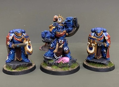 Warhammer 40k Ultramarines Marneus Calgar With Victrix Honour Guard Commission