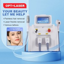 2 in 1 OPT Laser Hair Removal Multifunctional Laser Machine tattoo removal