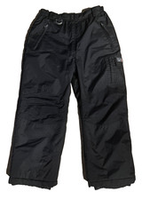 Girls Weatherproof 32 Degrees Snow Ski snowboard lined Pant 14/16 Black 26 x 23