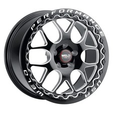 Weld Performance Solana Beadlock S910 Wheel 18x10 45 5x114.3 Black Single Rim