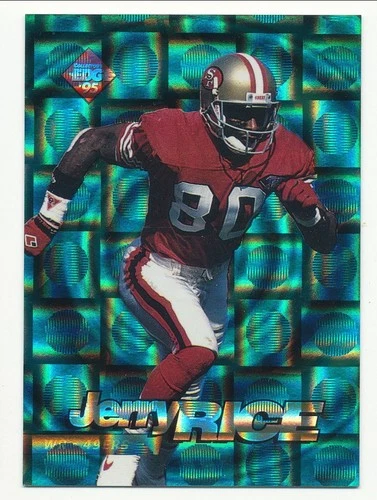 1995 Collector's Edge - Edgetech Jerry Rice #22 Circular Prism