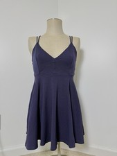 Windsor Sculpted Muse Cowl Mini Dress Navy Formal Hoco