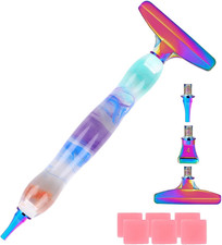 Diamond Painting Pen Accessories Tools Set,1Pcs Diamond Art Pen and 3PCS Colorfu