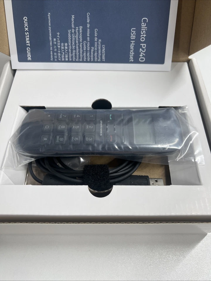 Plantronics Calisto P240 USB Unified Communications Handset 57240.004 with Stand - Image 2 of 4