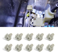 10PCS Door Lock Rod Clips, Automotive Clips, Tailgate Handle Rod Retainer Replac