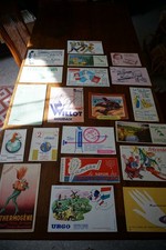 lot 20 buvards publicitaires anciens Hygiène (69) advertising blotters