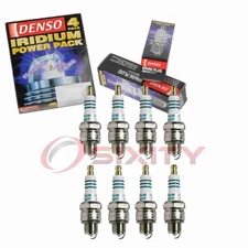 8 pc DENSO 5359 Iridium Power Spark Plugs for IWF16 3419 Ignition Wire at