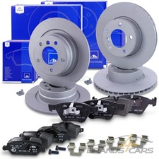 ATE BREMSSCHEIBEN +BREMSBELÄGE VORNE+HINTEN FÜR BMW 1-ER E81 E87 120i