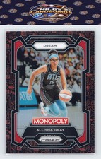 2024 Panini Prizm Monopoly WNBA #6 Allisha Gray Red Classic Icons Prizms