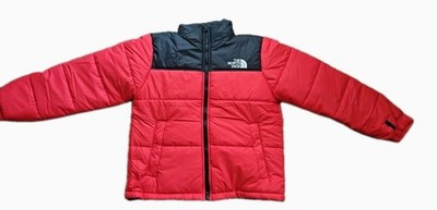 The North Face 1996 Retro Nuptse 700 Fill Packable Jacket Black/Red Large. New