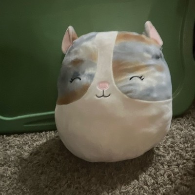 Squishmallows Cat Plush, Washable, Small 6-14 in, White Gray Tan, SQK2791