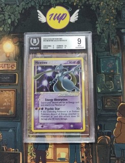 Mewtwo Gold Star 103/110 EX Holon Phantoms 2006 Holo BGS 9 MINT Pokémon
