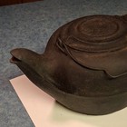 Antique Cast Iron Kettle — photo 4