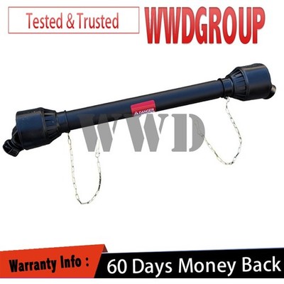 1-3/8'' PTO Drive Shaft 6 Spline End 39''-55'' Series 4 Tractor PTO Shaft Black