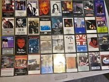 Classic Rock Cassette Tape Lot of 44