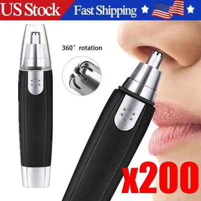 #ad Electric Nose Ear Hair Trimmer Face Eyebrow Mustache Beard Shaver Clipper Unisex $423.00