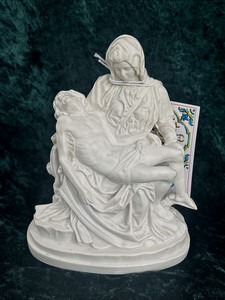 Design Toscano Jesus And Madonna Michelangelo Religious Statue Medium Marble | Desertcart