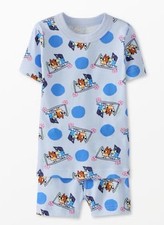 Hanna Andersson Bluey Kids Short John Pajama set Size 140 US10 