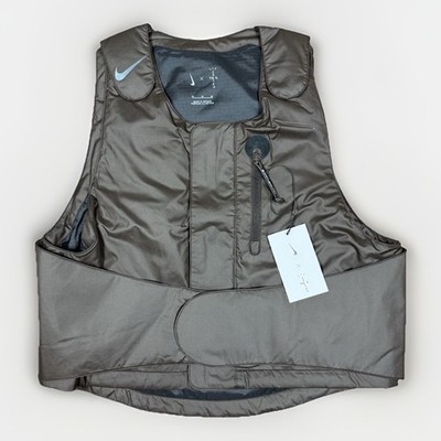 New Nike x Travis Scott CACT.US JACK Vest Velvet Brown Size Medium - DM1277-220