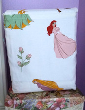 Disney Princesses Full Sheet Set NWT Cinderella Belle Ariel Moana Tiana Jasmine