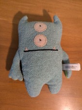 Uglydoll Bop N Beep 14" Plushie 2005 Blue Green Vintage Y2K Stuffed Animal Toy
