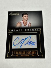 2012-13 Timeless Treasures Chandler Parsons 353/499 Glass Rookie Auto Rockets E1